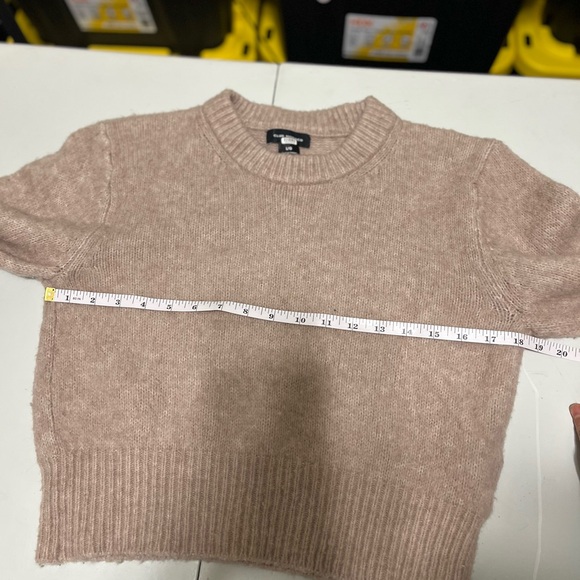 Club Monaco Cable Sleeve Alpaca Blend Sweater - Picture 10 of 11